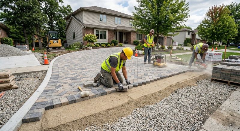 Driveway Pavers Installation in Denver, CO